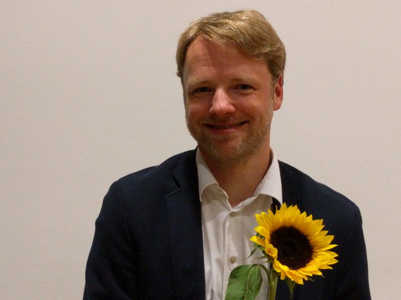 Bild: Bündnis 90/Die Grünen Braunschweig; Gerald Heere kandidiert zur Landtagswahl 2018