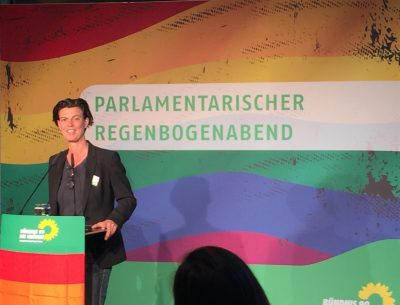 Bild: Bündnis 90/Die Grünen Braunschweig, Parlamentarischer Regenbogenabend Berlin Ehe für alle