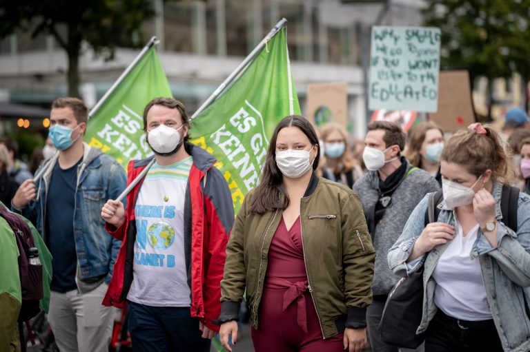 Grüne bei FFF Klimastreik