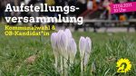 Livestream Aufstellungsversammlung Fortsetzung 28.03, 10:00 Uhr