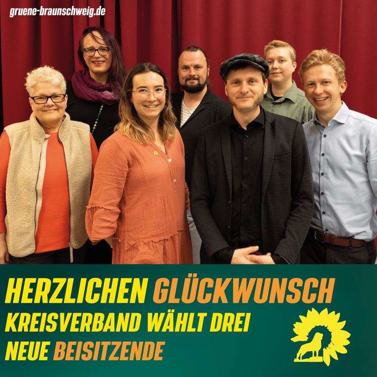 Grüne Braunschweig wählen weitere Vorstandsmitglieder